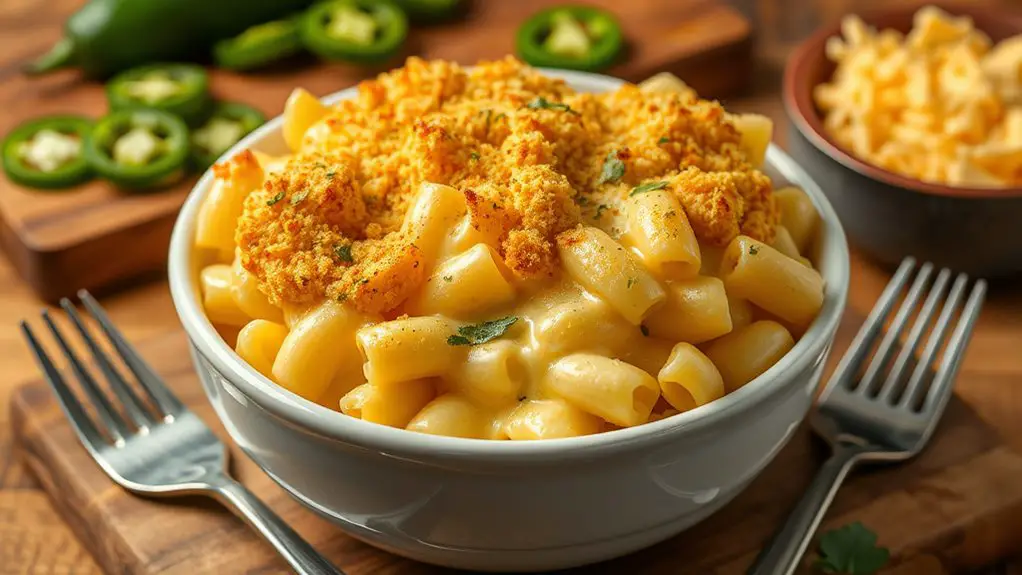 spicy jalape o mac cheese