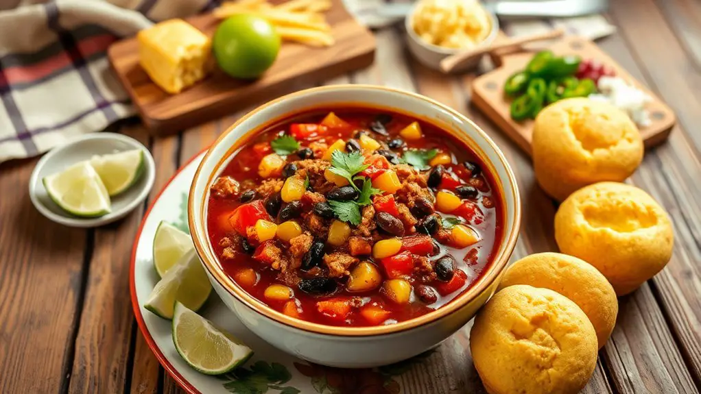 spicy smoky turkey chili