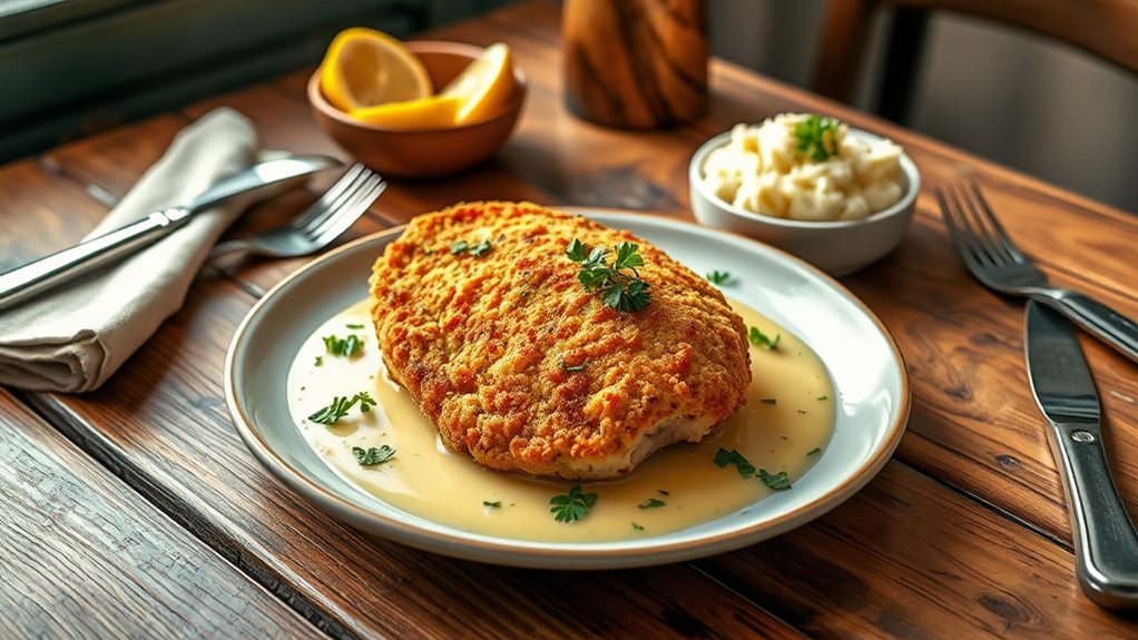 stuffed chicken breast dish