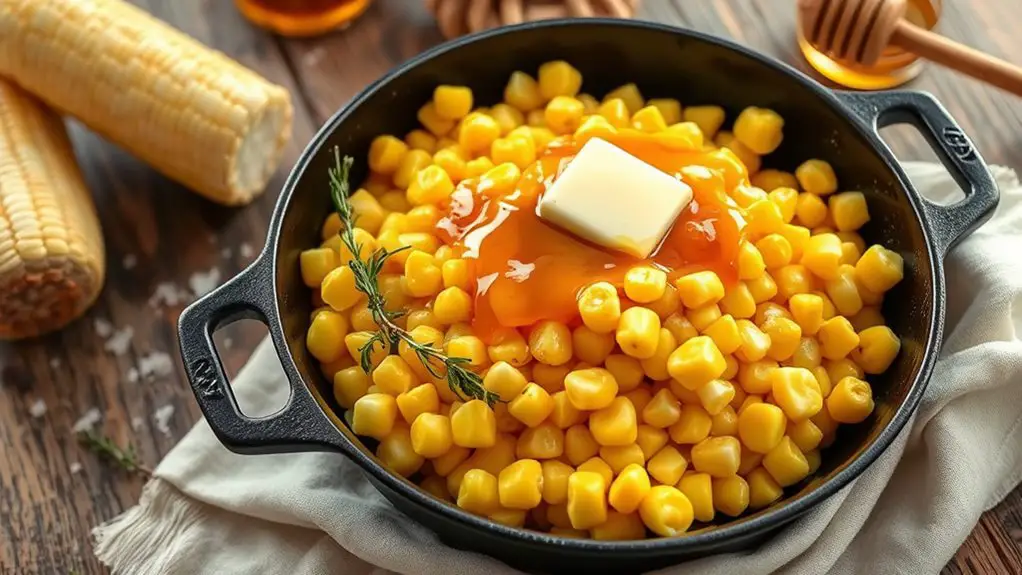 sweet savory corn dish