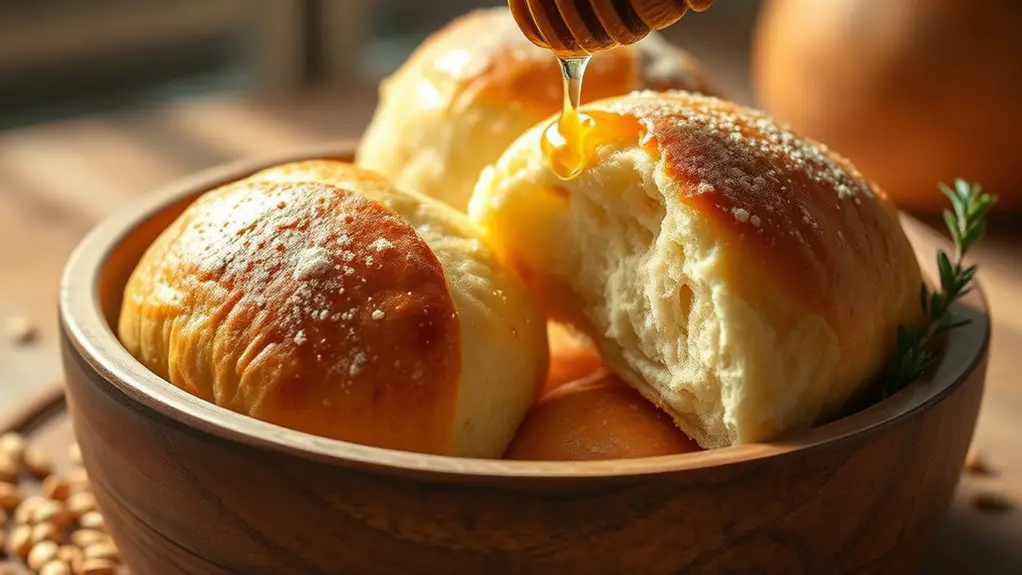 sweet soft buttery rolls