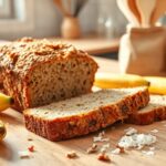 tropical coconut banana bread