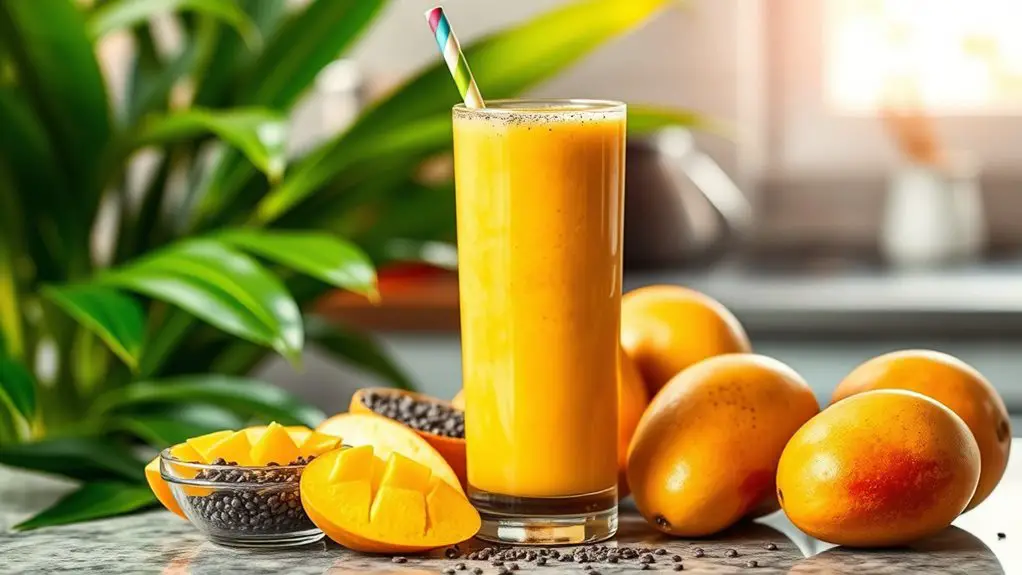 tropical mango chia blend