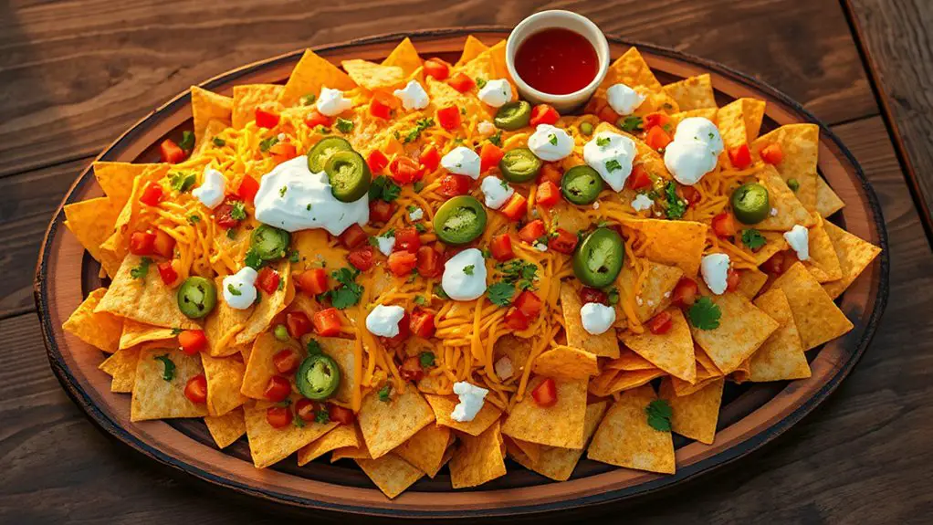 ultimate cheesy nacho indulgence