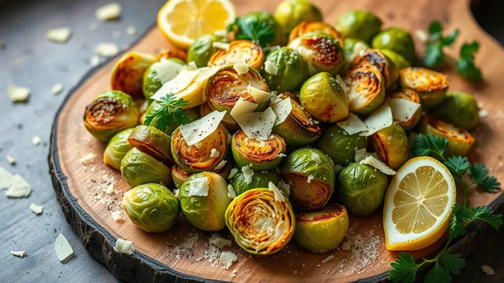 zesty brussels sprouts dish