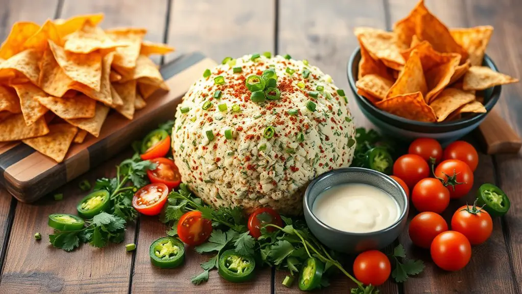 zesty cheese ball delight